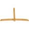 Ekena Millwork Bellingham Rough Sawn Timber Gable Bracket, Western Red Cedar, 108"W x 72"H x 4"D x 6"F, 16/12 Pitch GBW108X72X0406BEL00RWR - alternate 3
